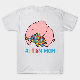 Autism Mom Autism Awareness Gift for Birthday, Mother's Day, Thanksgiving, Christmas T-Shirt